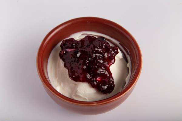 Yogur con Frutas del Bosque