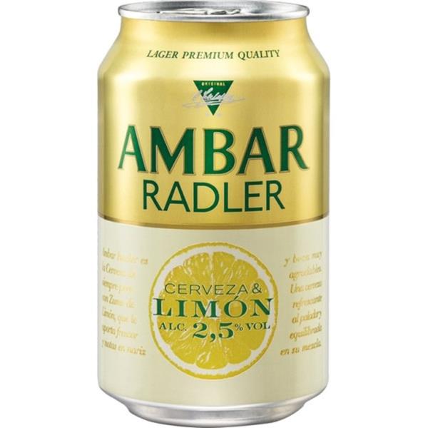 Cerveza Ambar Radler (Lata 33 cl)