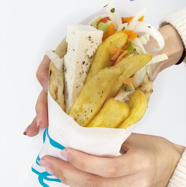 Bocadillo Vegetal Con Feta