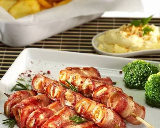 Pieza de Suvlaki de Pollo